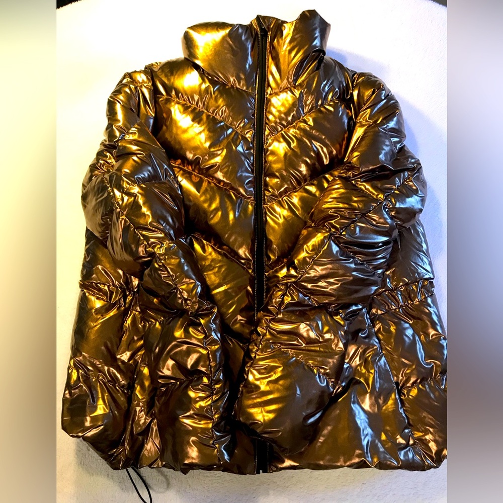 Gold Goose down jacket